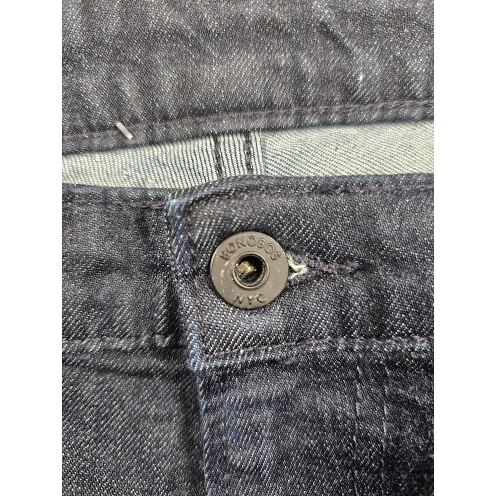 Bonobos Premium Stretch Slim Fit Jeans‎ Dark Blue Denim Mens 34x30 9307745